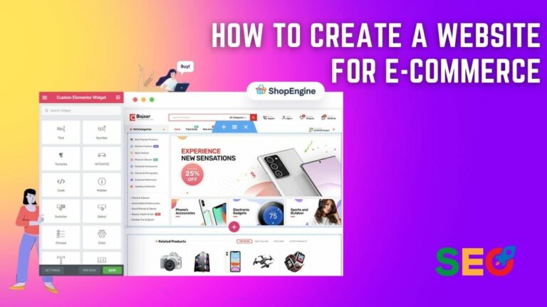 How to Create a Website for E-commerce