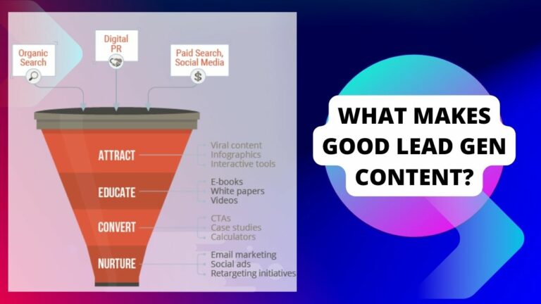 What Makes Good lead Gen Content?