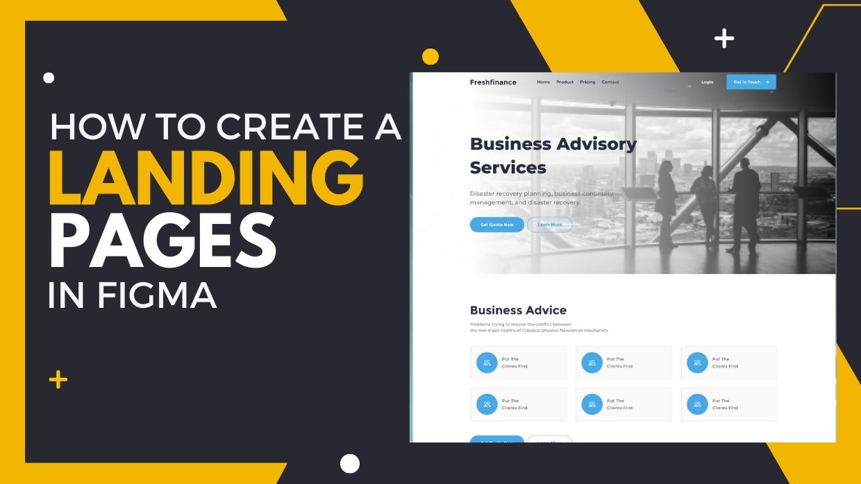 How to Create a Landing Page in Figma