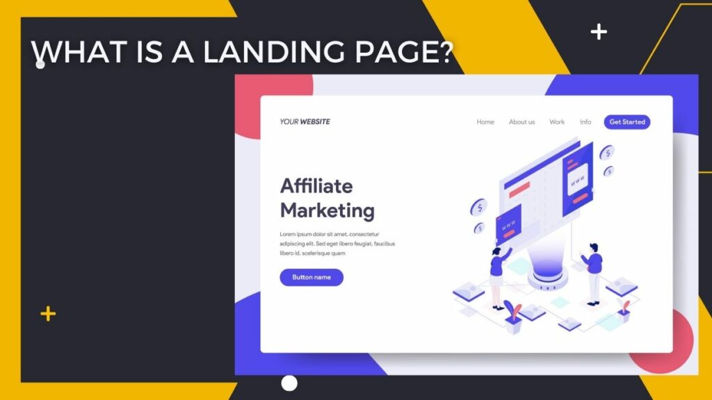 What is Landing Page in Affiliate Marketing