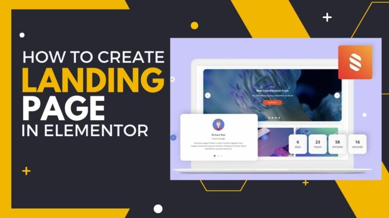 How to Create Landing Page in Elementor