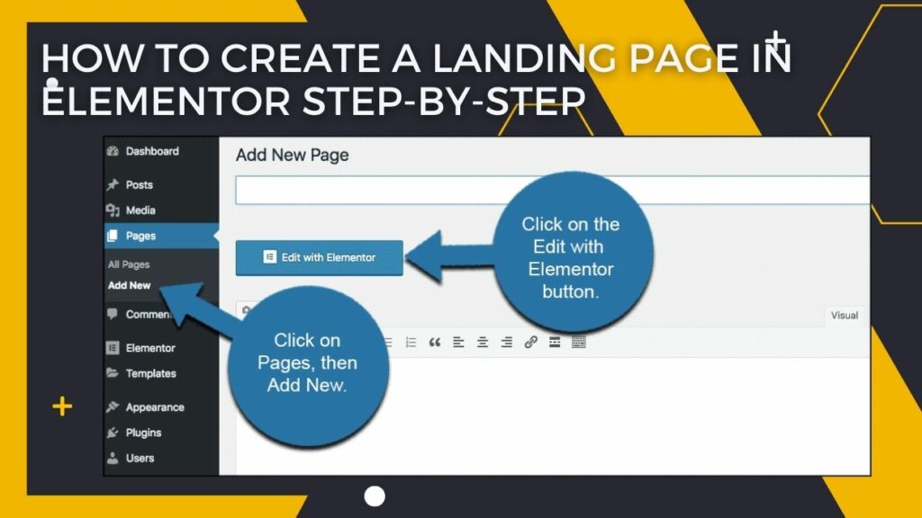How to Create Landing Page in Elementor